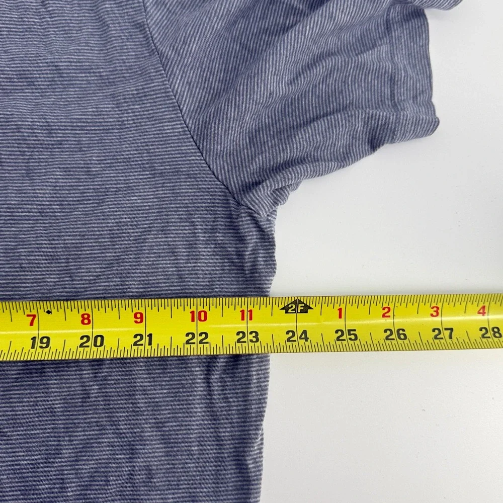 TravisMathew‎ Mens XXL Gray Striped Cotton Modal Blend Golf Polo Shirt